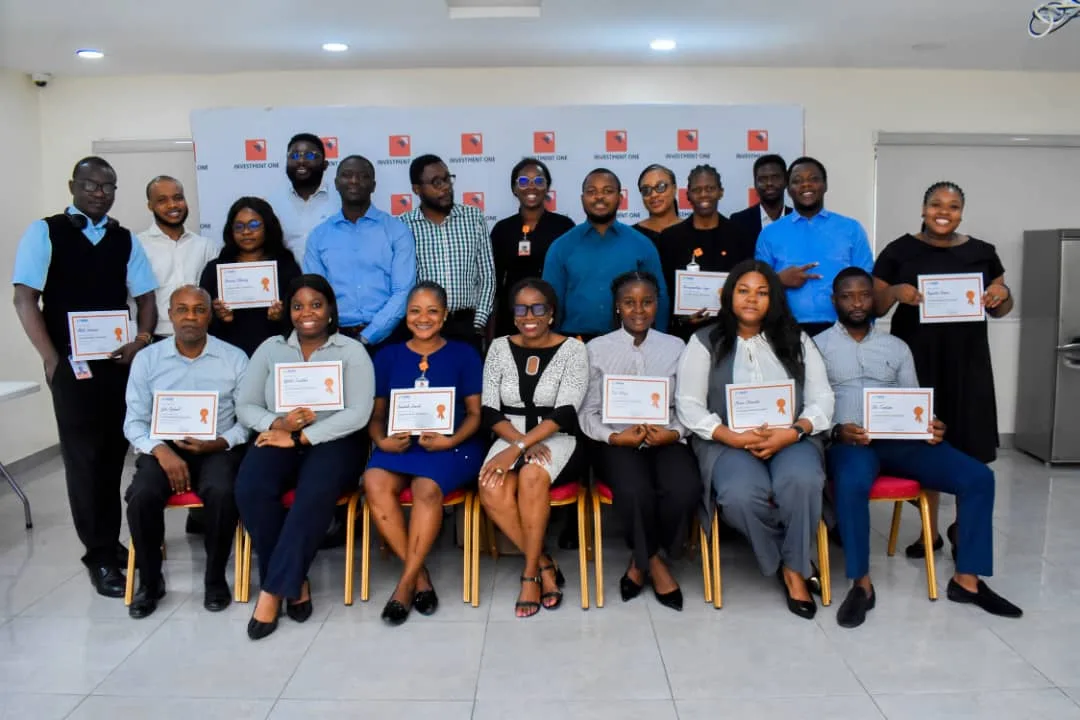 Participants at Investment One - Customer Experience Training