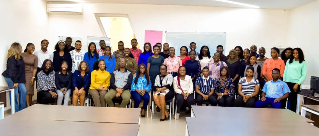 Participants at Wema Bank Elocution and Grammar Training Program for contact centre representatives - Cohort 1