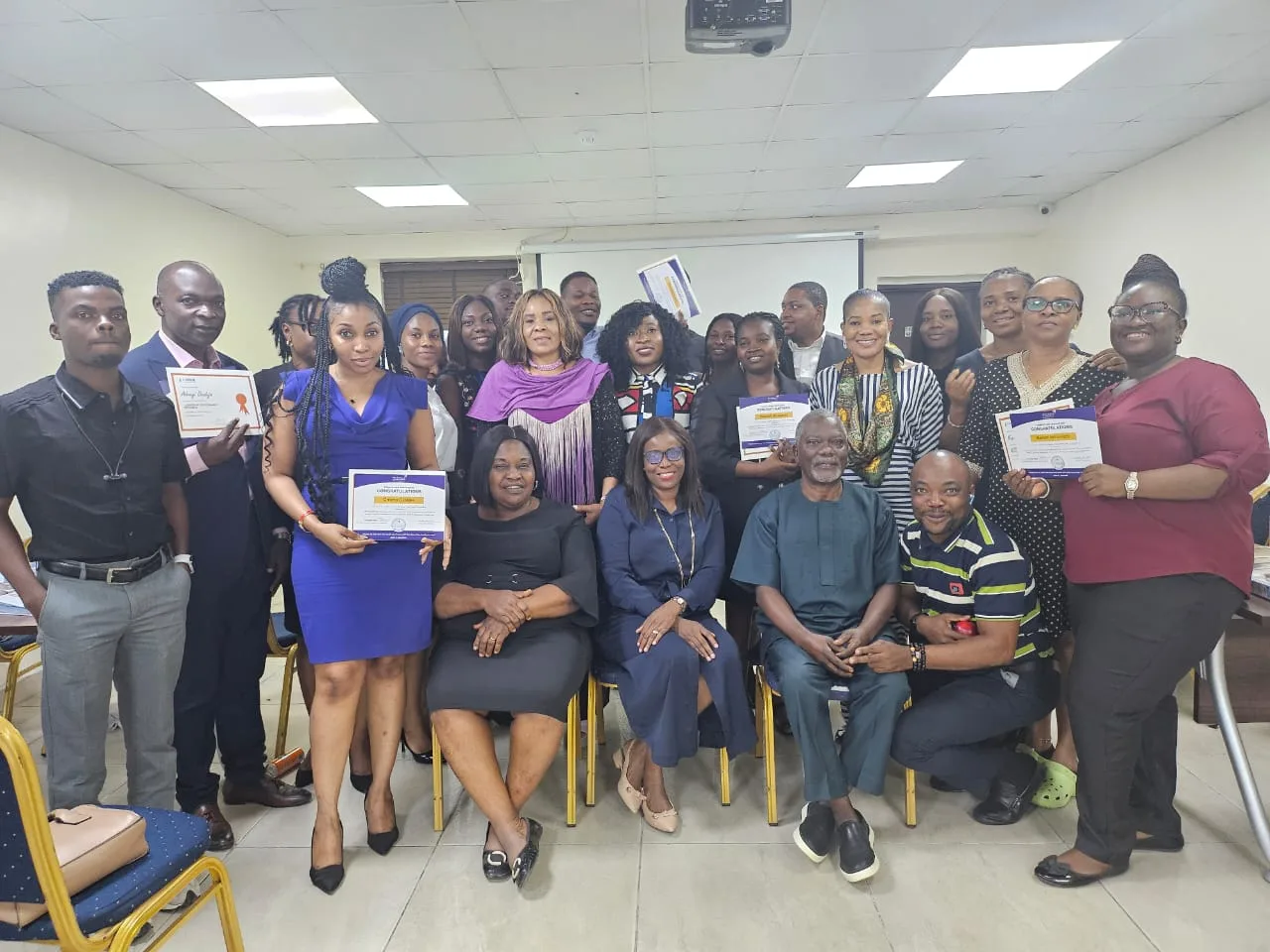 Participants at R-Jolad Hospital John Maxwell Transformational Leadership Program